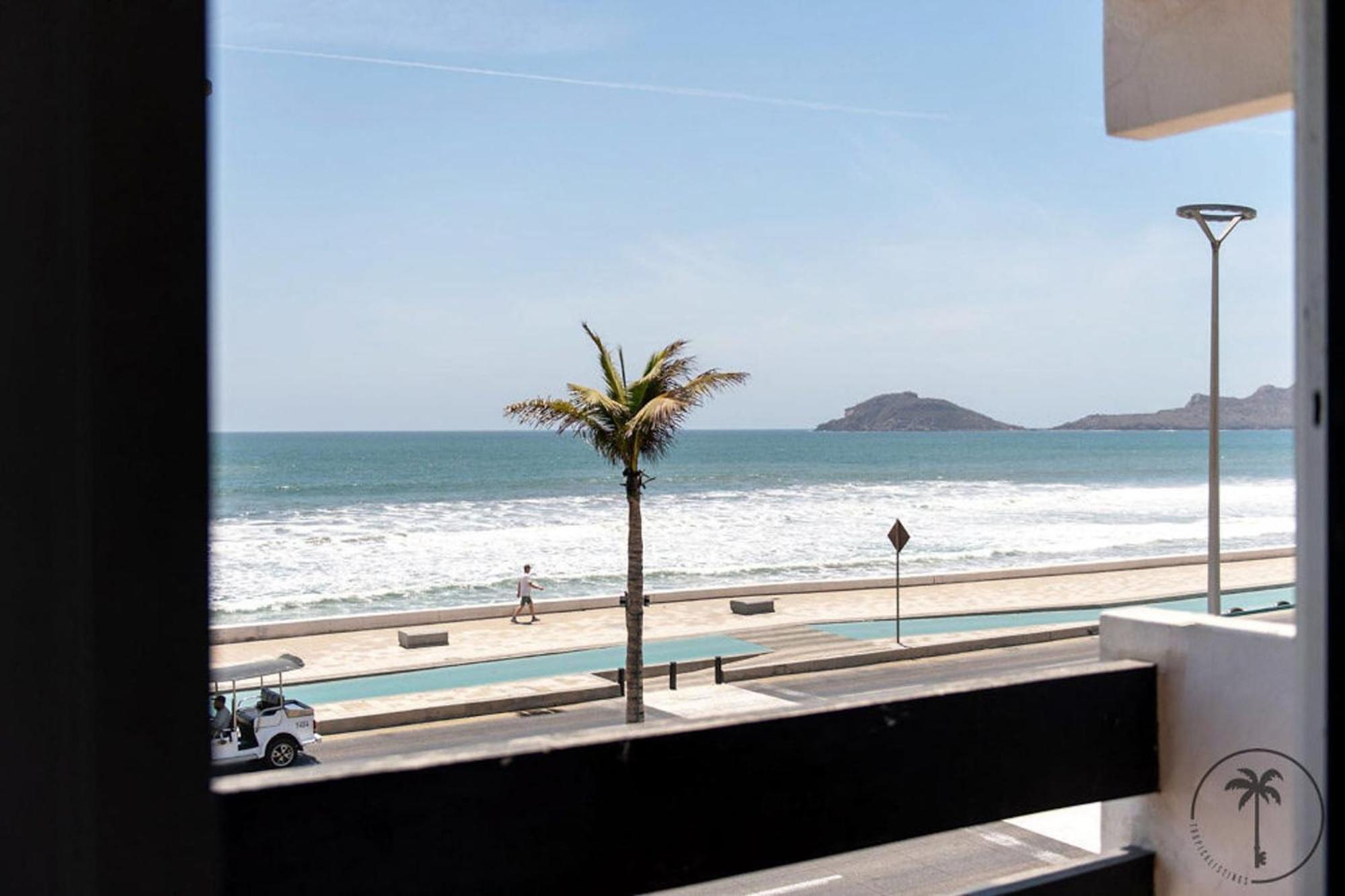 2 Bdr Apartment With Ocean View In Avenida Del Mar Mazatlán Exterior foto